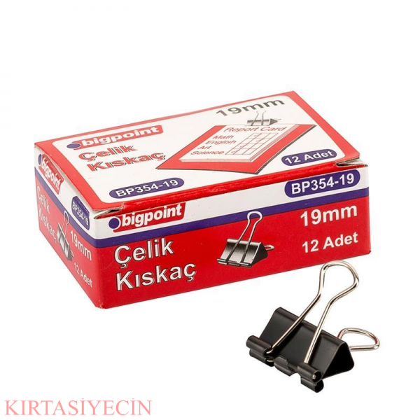 BİGPOİNT ÇELİK KISKAC 19MM