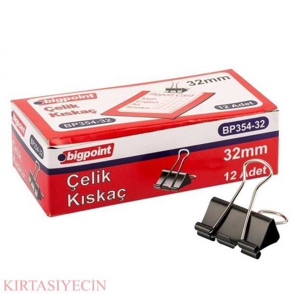 BİGPOİNT ÇELİK KISKAC 32MM