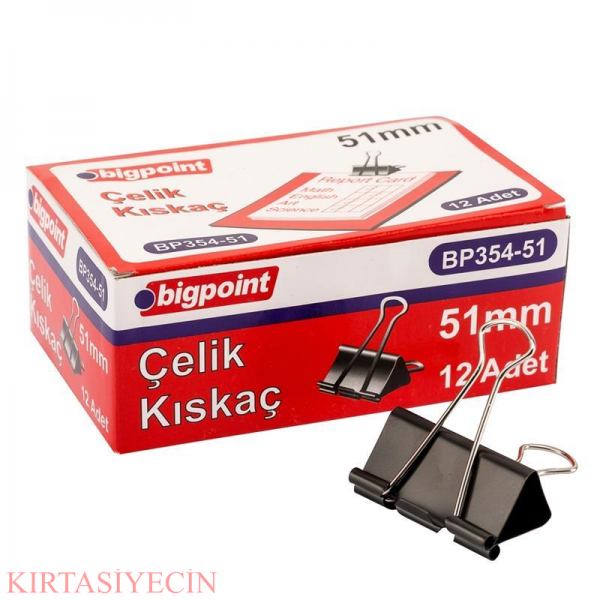 BİGPOİNT ÇELİK KISKAC 51MM